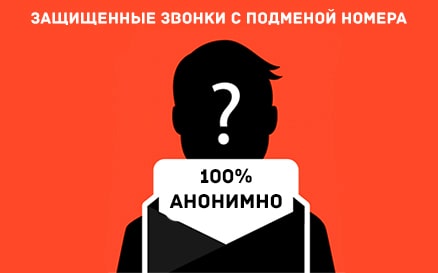 подмена номера телефона